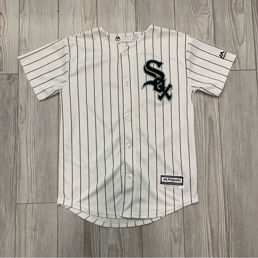 Chicago White Sox Majestic Adam Eaton #1 Jersey (Size: Yth Medium) SLIGHT STAINS